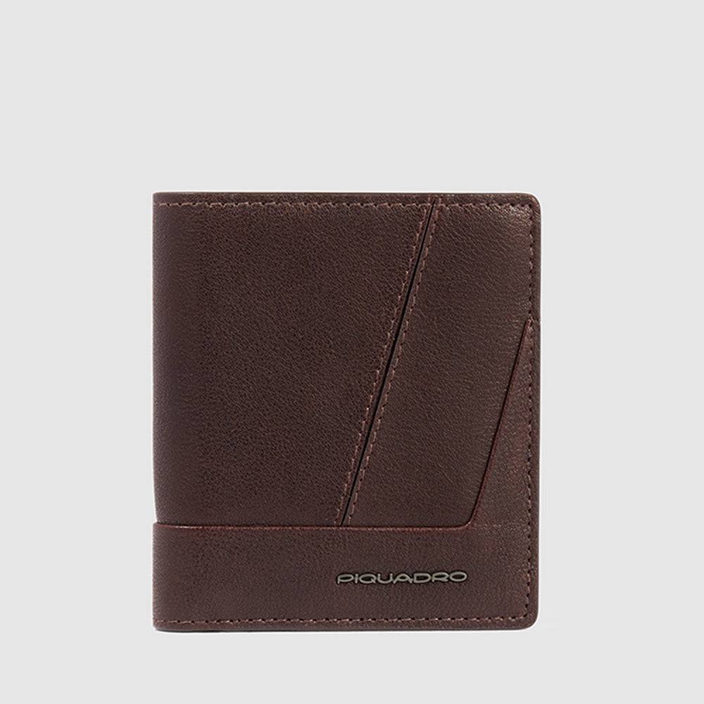 Piquadro Vertical men’s wallet with coin pocket