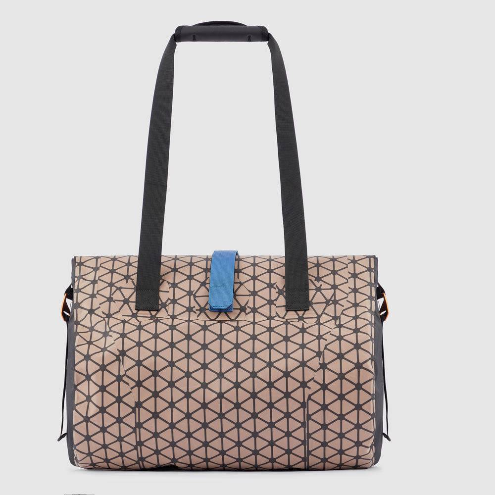 Piquadro Waterproof Duffel Bag With Latch Roll Top,