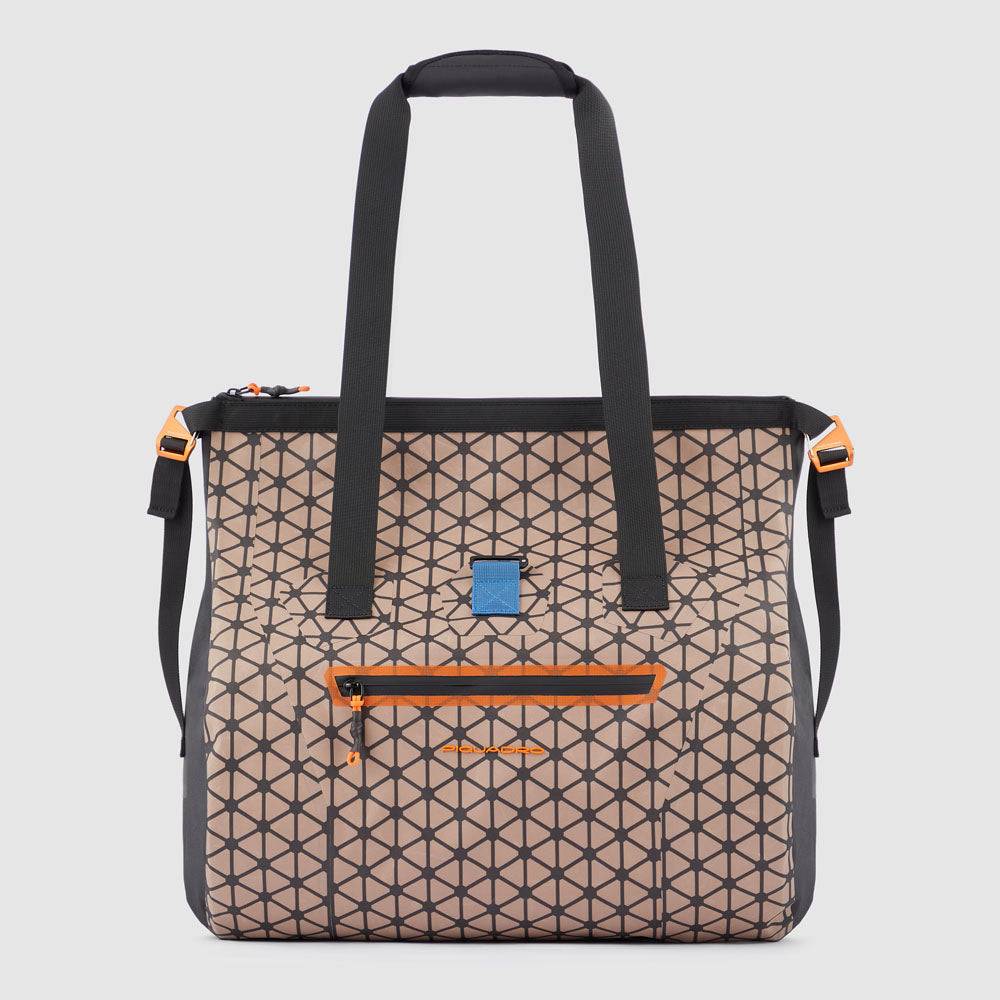 Piquadro Waterproof Duffel Bag With Latch Roll Top,