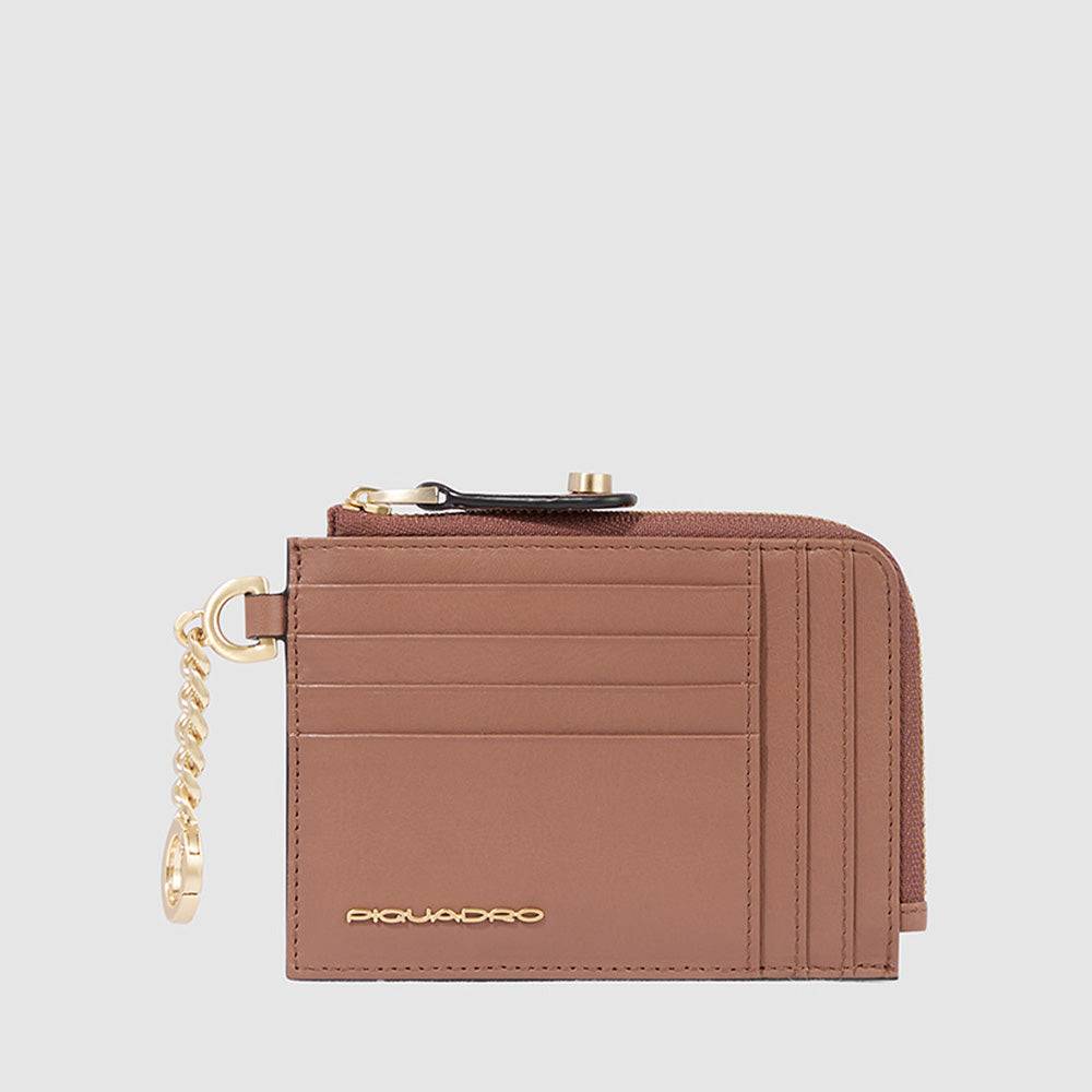 Piquadro Women's coin pouch with key chain