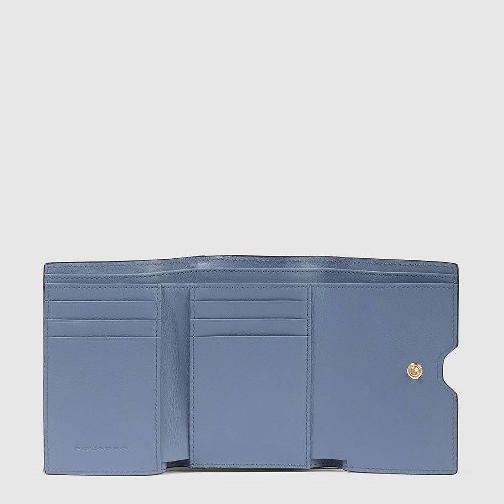 Piquadro Women’s Trifold Wallet, Small