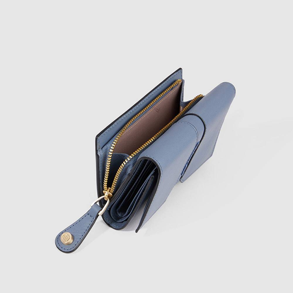 Piquadro Women’s Trifold Wallet, Small