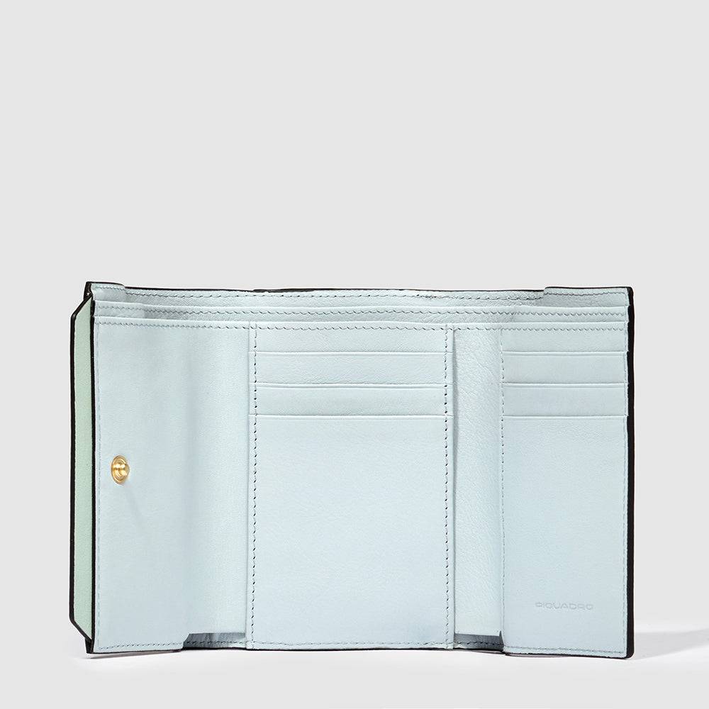 Piquadro Women’s Trifold Wallet, Small