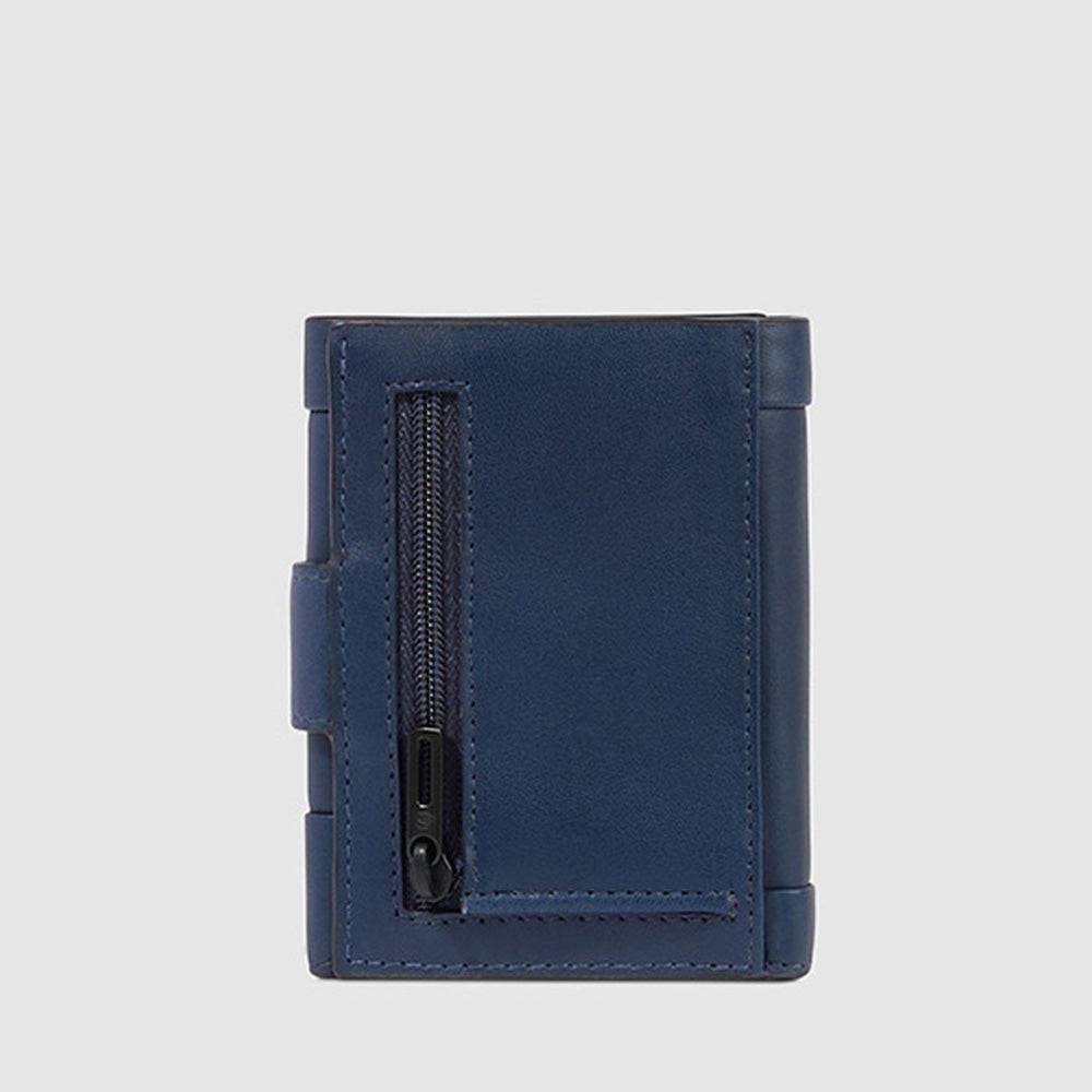 Piquadro Pocket Trifold Men's Wallet With Money Pocket