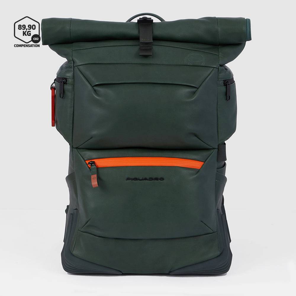 Piquadro Roll-top computer 15,6" and iPad®Pro12,9" backpack