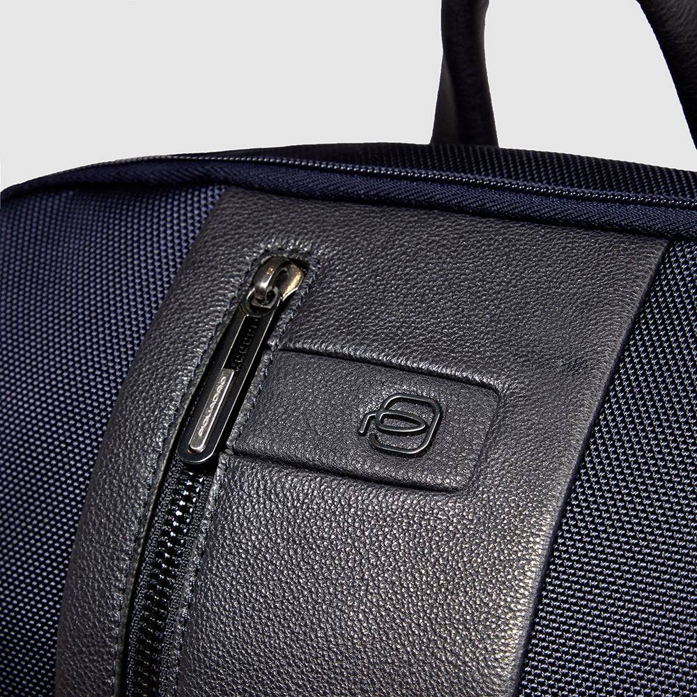 Piquadro Travel Computer Backpack 15,6" In Recycled Fabric