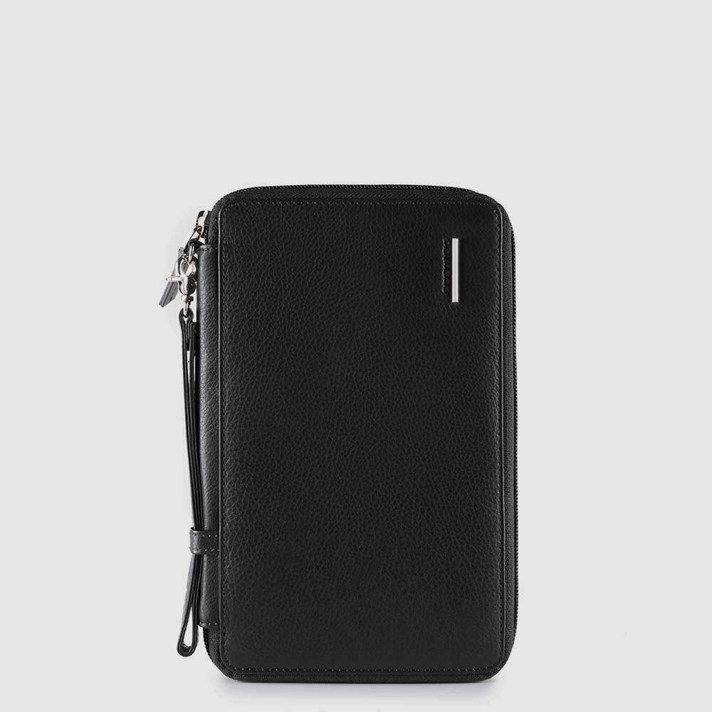 Piquadro Travel document holder with credit card slots