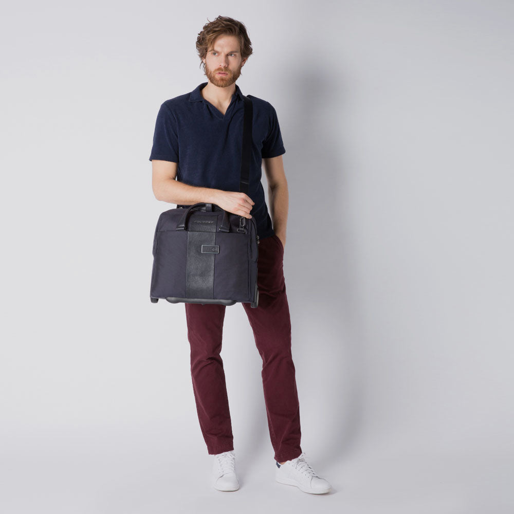 Piquadro Wheeled Computer Brief With IPad®10,5''/9,7'' Com