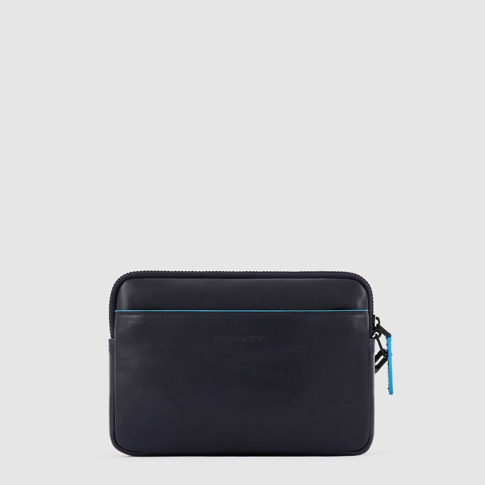 Piquadro Wrist Clutch Bag With Credit Card Facility
