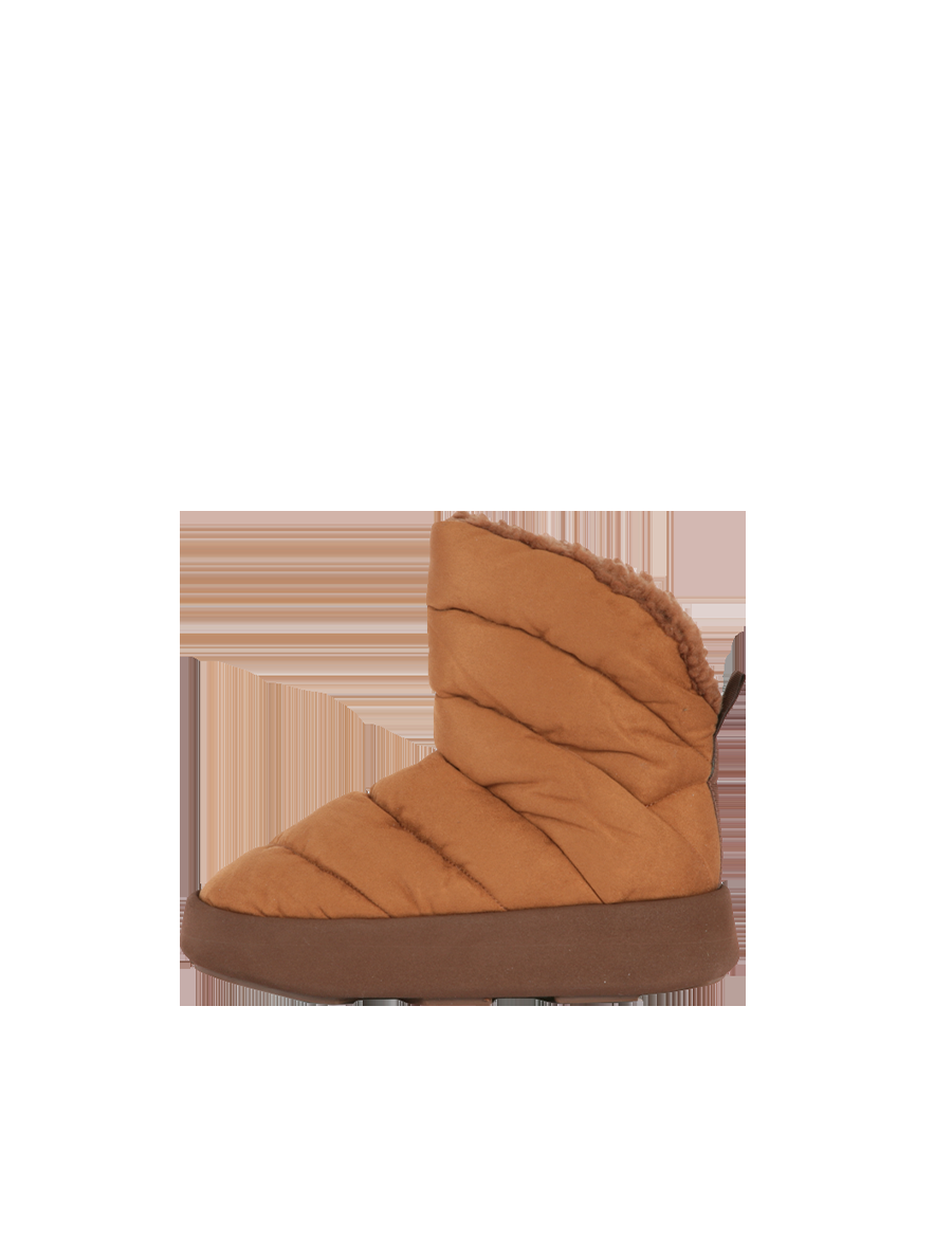 Piumestudio Luna Plat Suede & Fur Ruggine