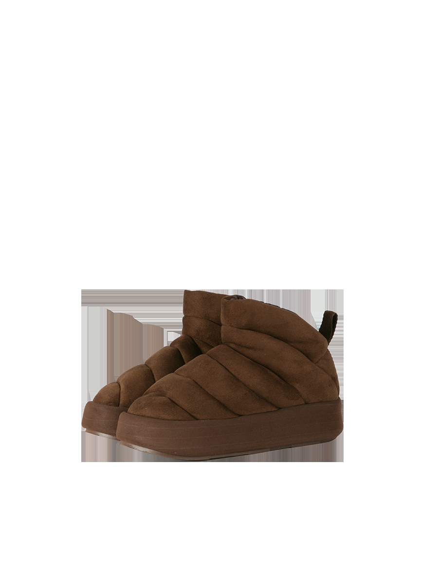 Piumestudio Mezzaluna Suede Tabacco