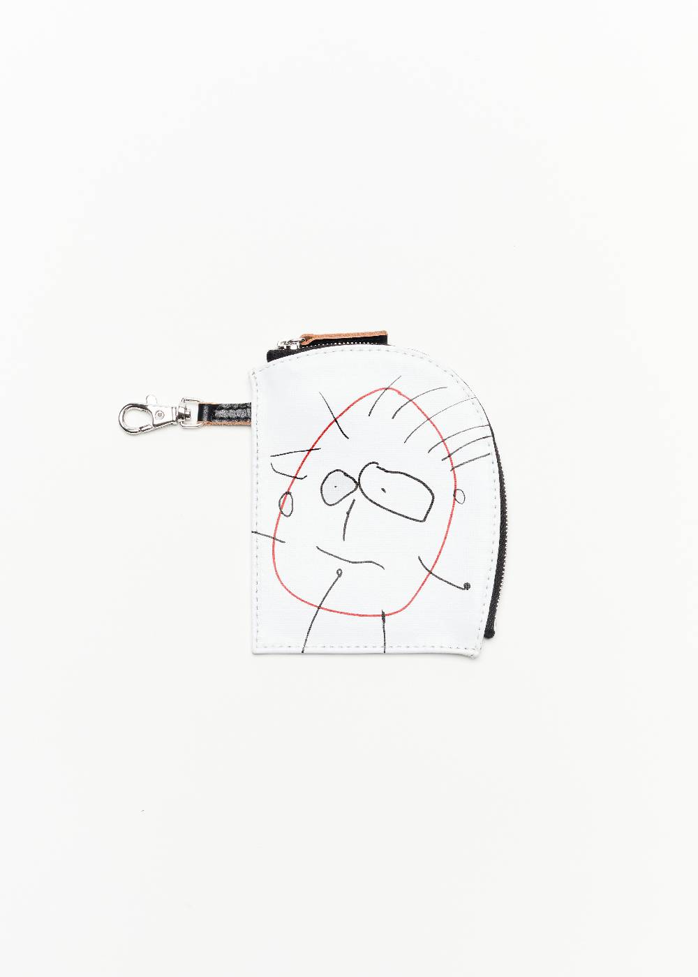 Plan C CINTURA A TRACOLLA BIANCA CON MINI BORSE "PILI E BIANCA"