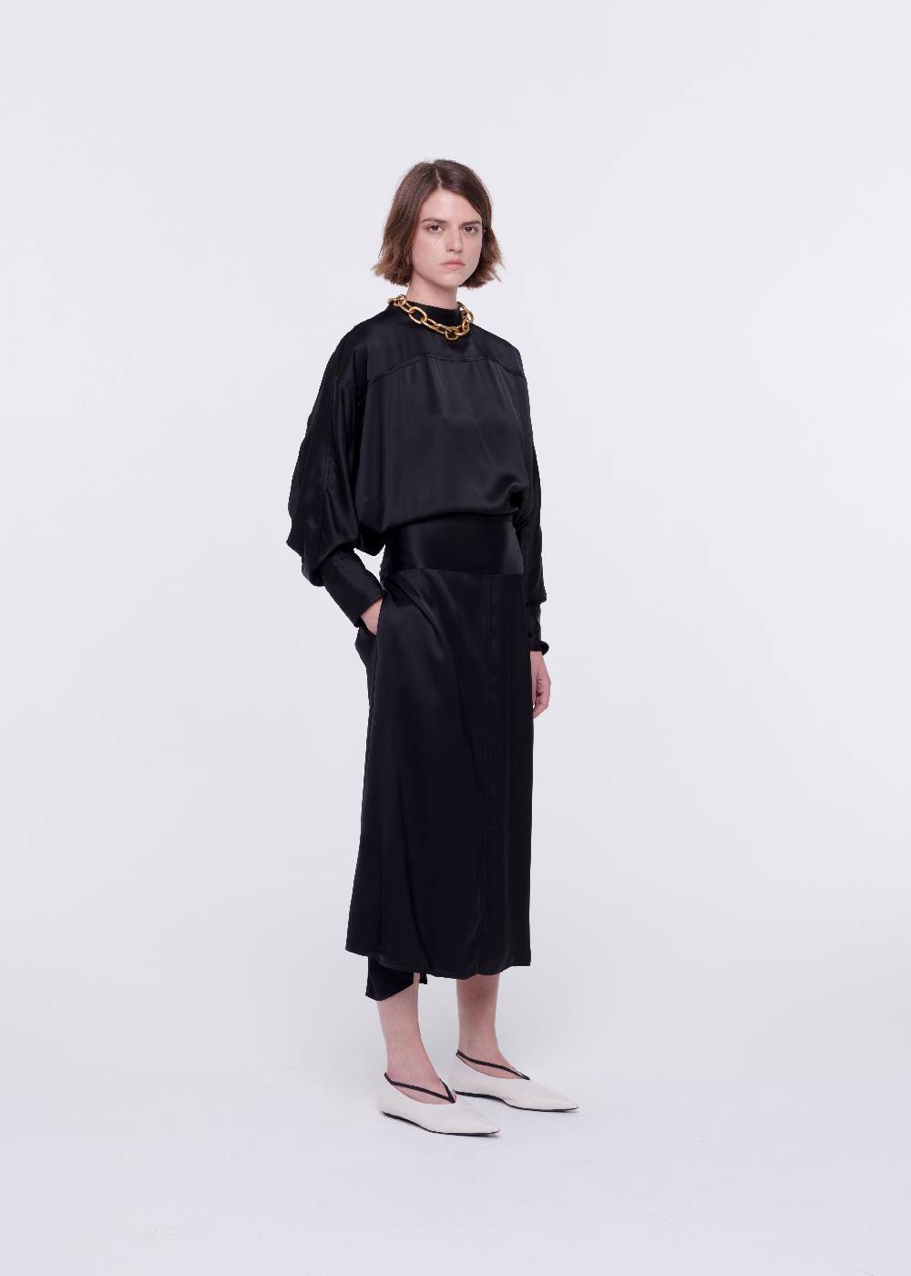 Plan C BALLERINE IN PELLE COLOR BURRO