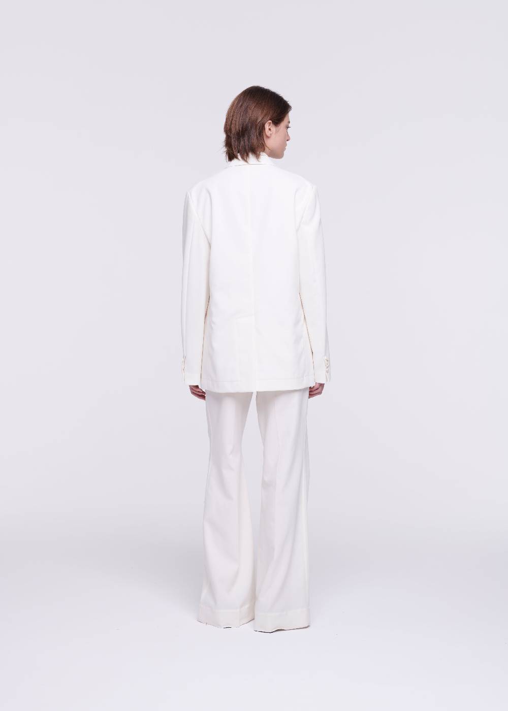 Plan C BLAZER COLOR BURRO IN CRÊPE DI COTONE