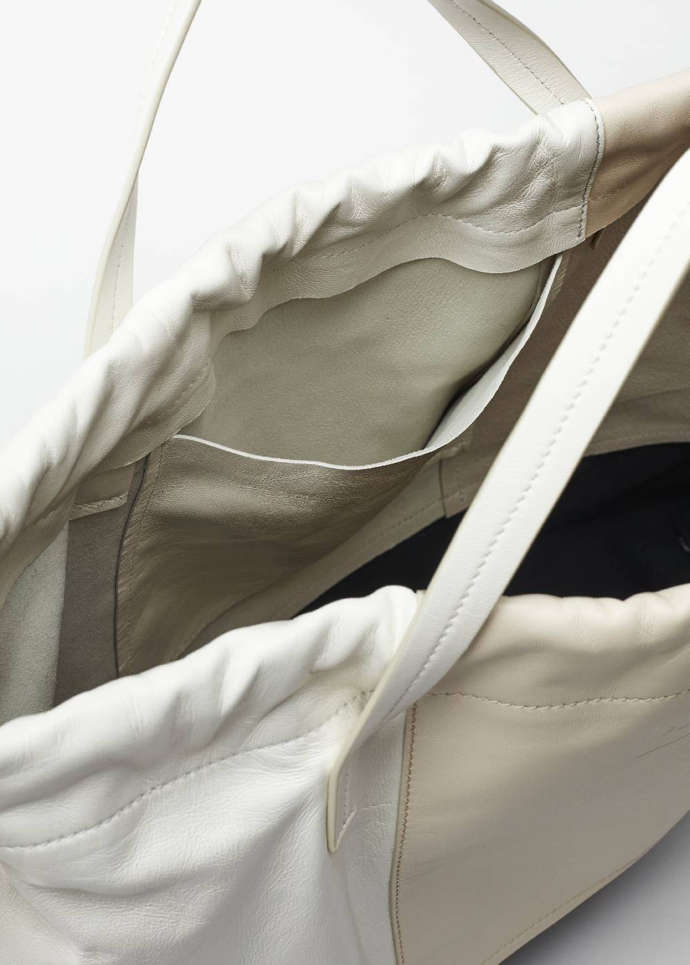 Plan C BORSA CON COULISSE IN NAPPA COLOR BLOCK