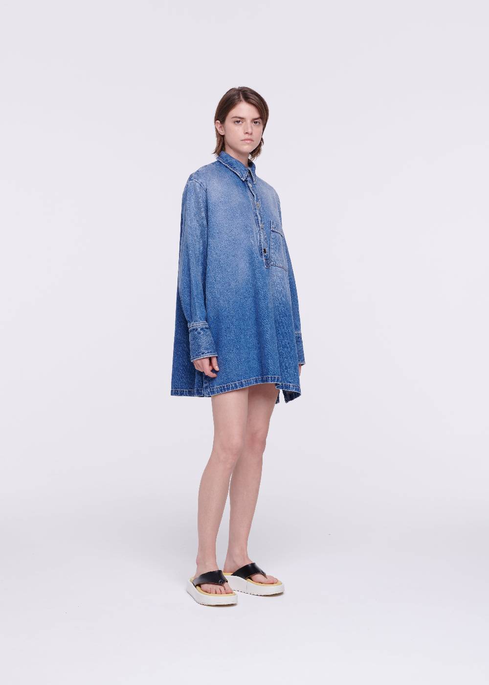 Plan C CAMICIA IN DENIM