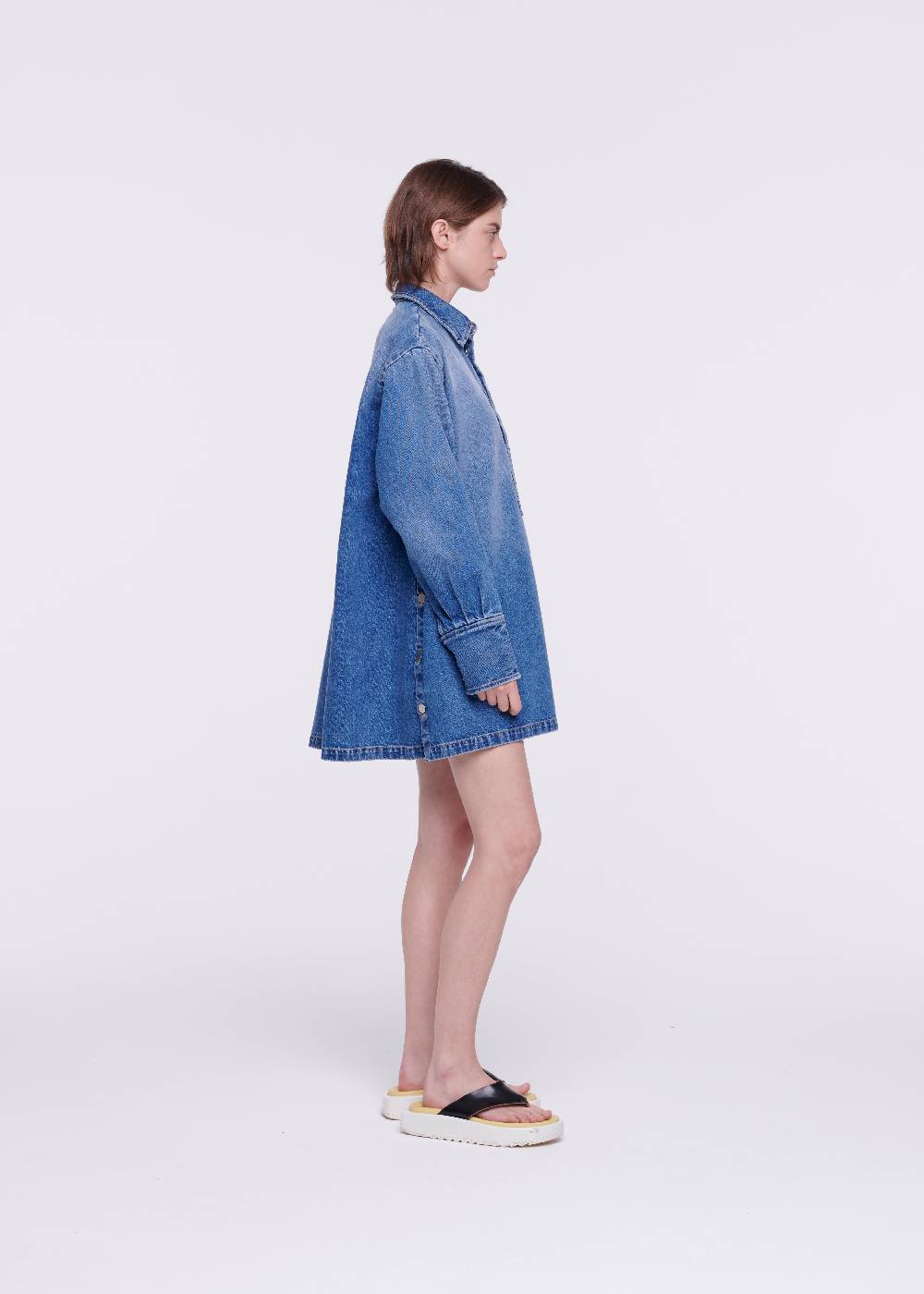 Plan C CAMICIA IN DENIM