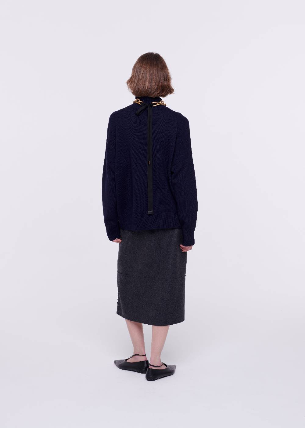 Plan C DOLCEVITA BLU IN LANA MERINO