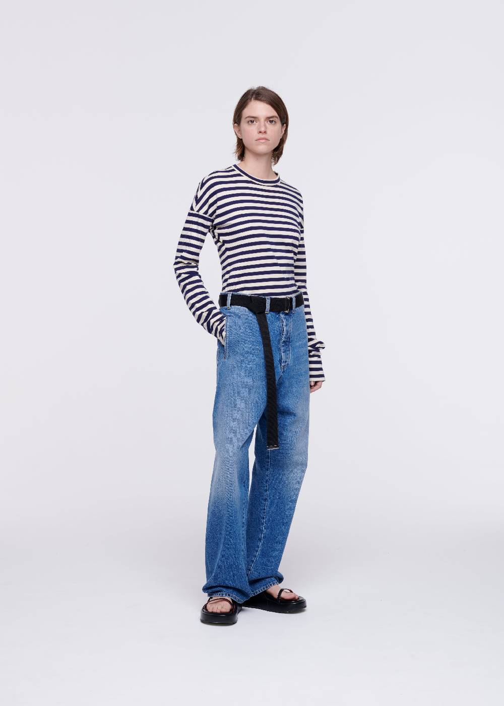 Plan C JEANS A GAMBA DRITTA