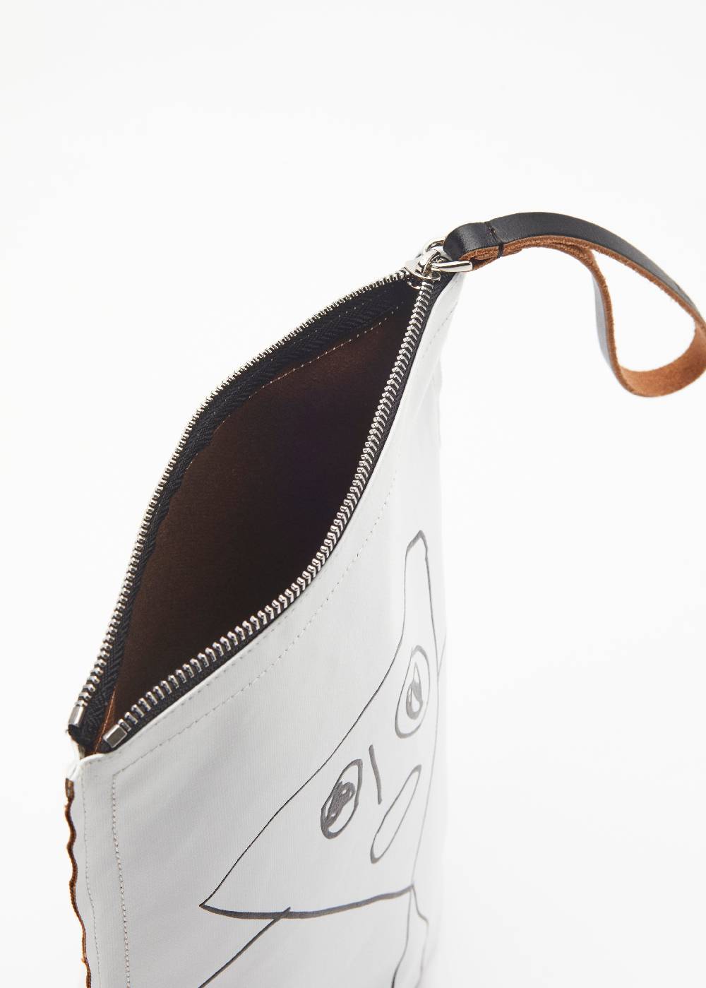 Plan C POCHETTE BIANCA "PILI E BIANCA"