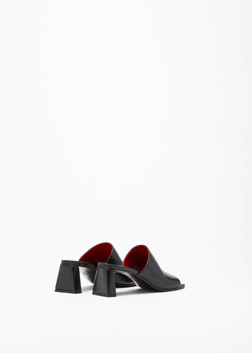 Plan C SANDALI NERI IN PELLE