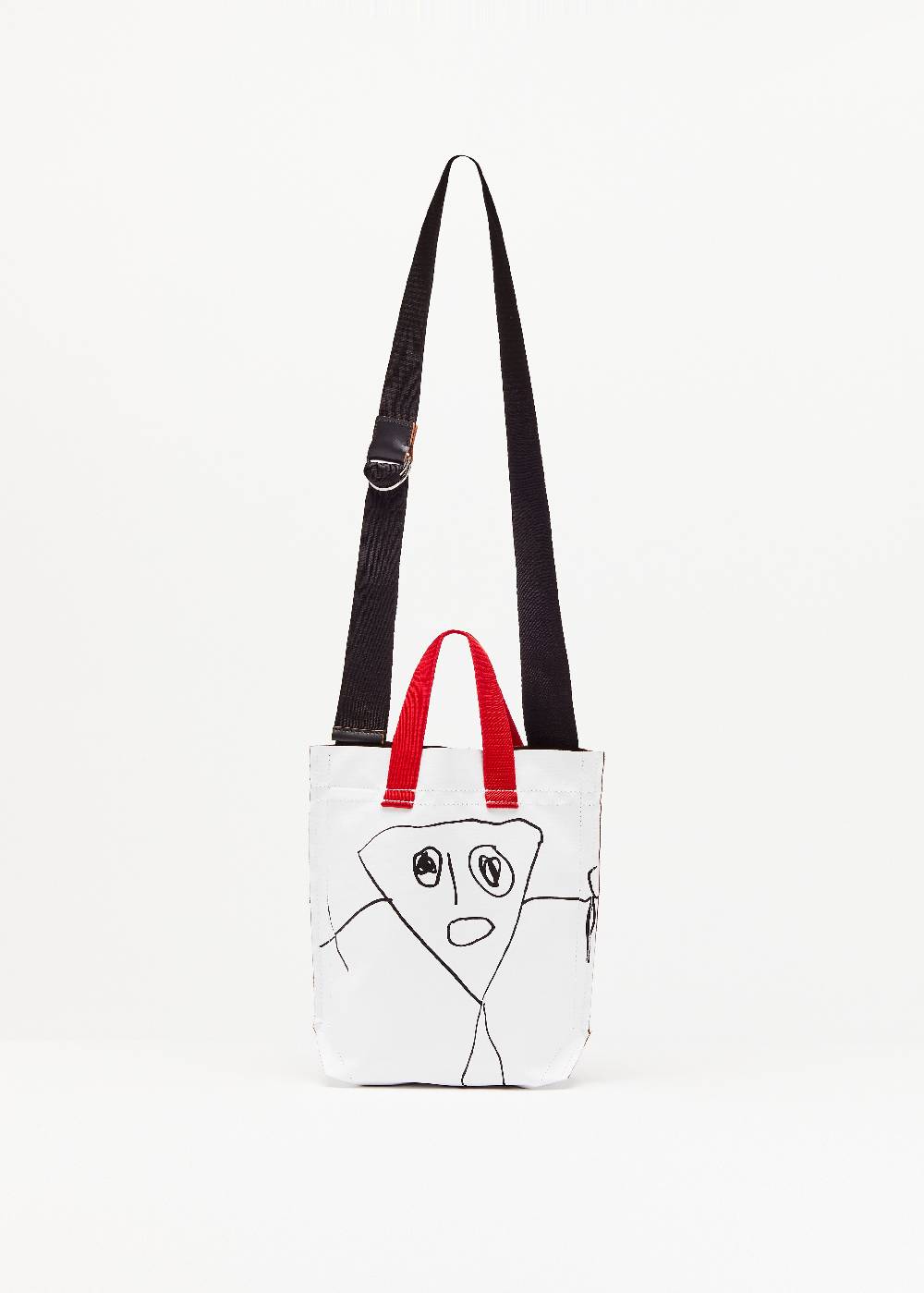 Plan C SHOPPER BIANCA "PILI E BIANCA" MINI