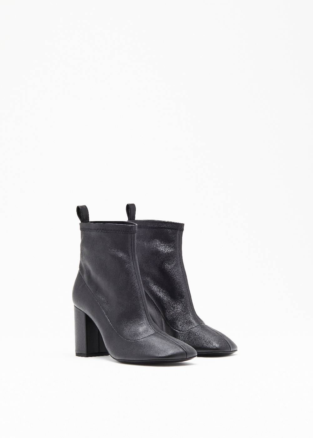 Plan C STIVALETTI CON TACCO IN PELLE