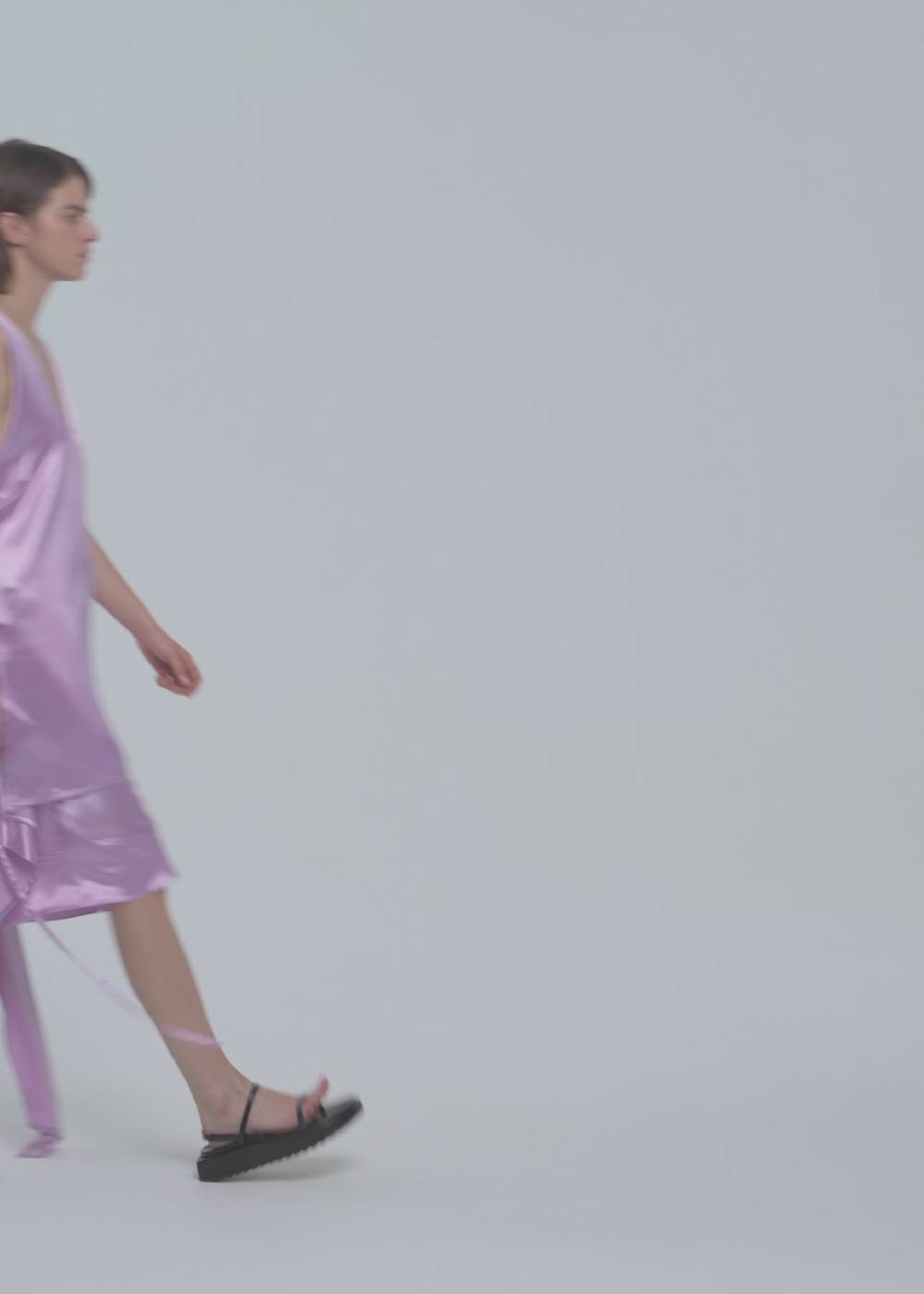 Plan C TOP IN RASO LILLA