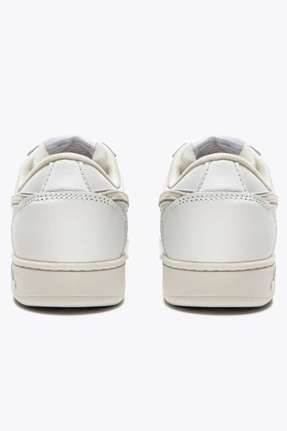 Please Jeans DIADORA SNEAKER BASKET LOW - 501 015 - WHITE LILAC MARMO