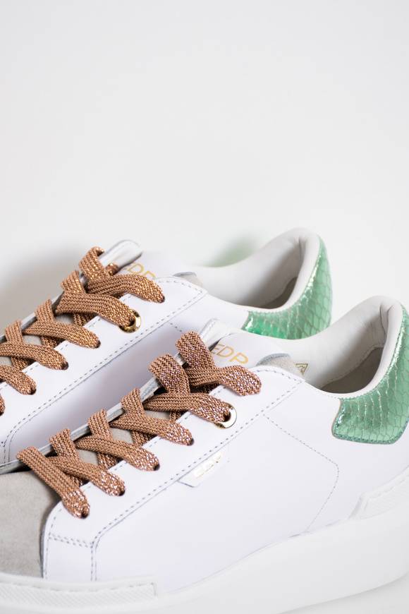 Please Jeans ED PARRISH SARAH SNEAKER - GHIACCIO/PITONTE/LAM