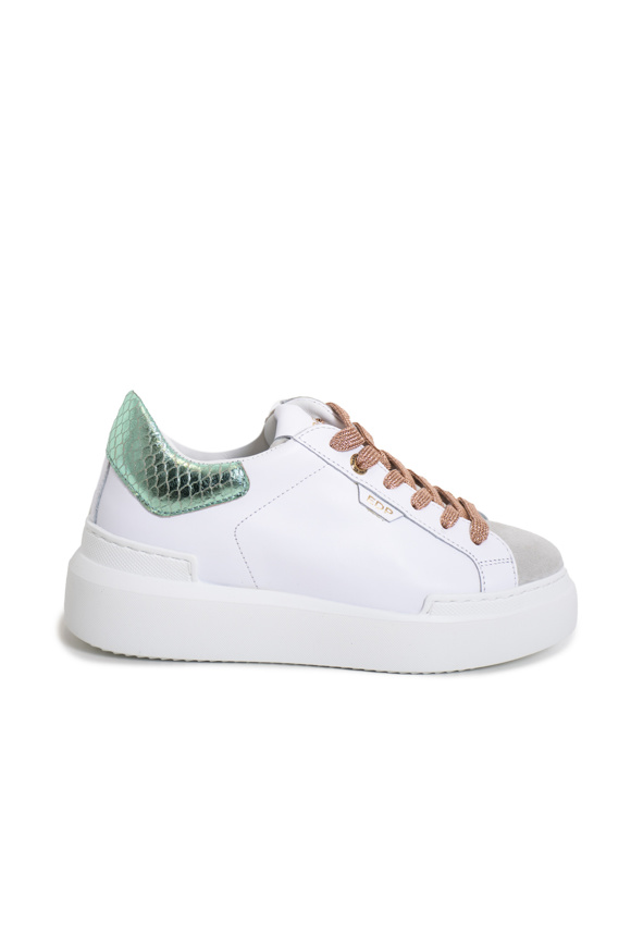 Please Jeans ED PARRISH SARAH SNEAKER - GHIACCIO/PITONTE/LAM