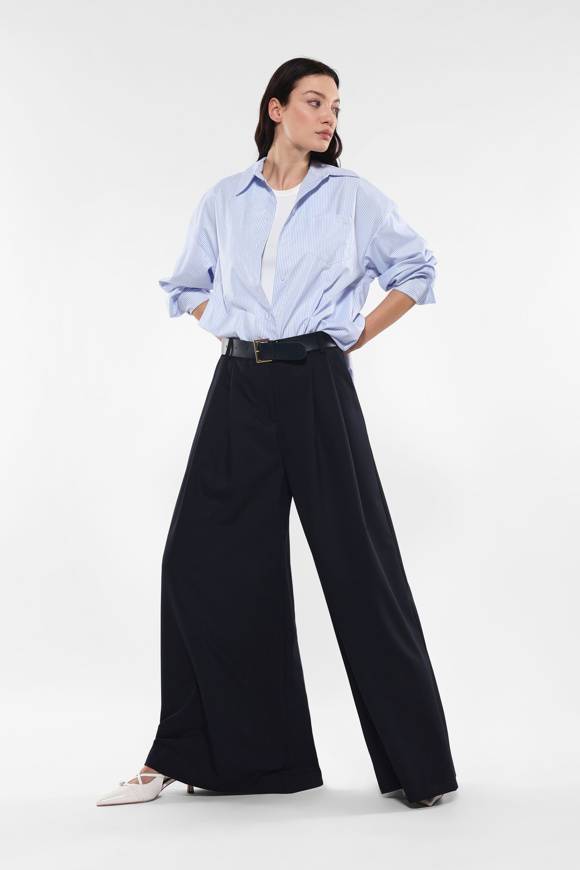 Please Jeans IMPERIAL TROUSERS - P3U HIC - MIDNIGHT BLUE