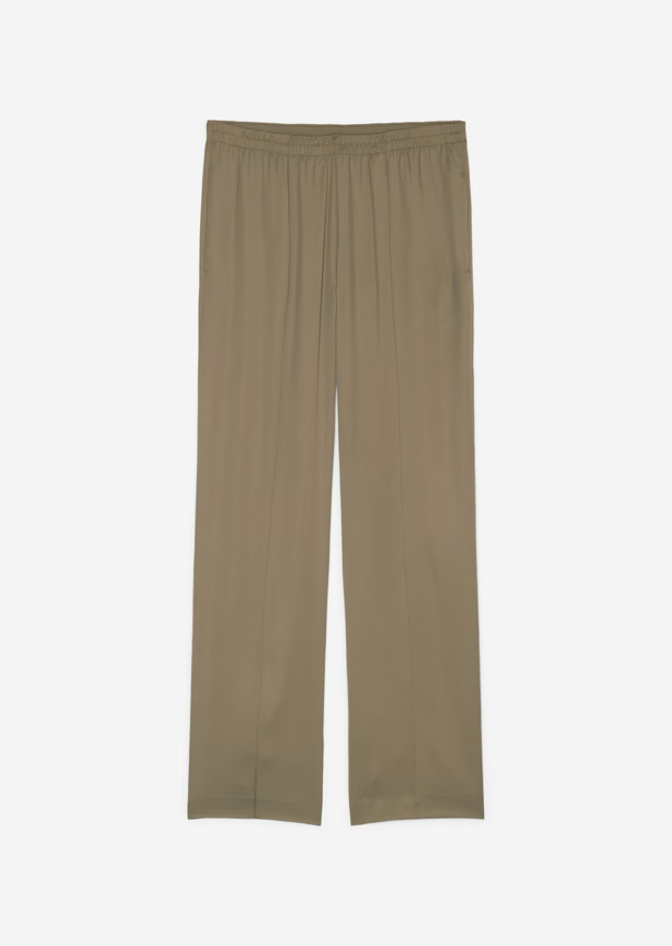 Please Jeans MARCO POLO PANTS FLUENT JOGGER - MILKY BROWN