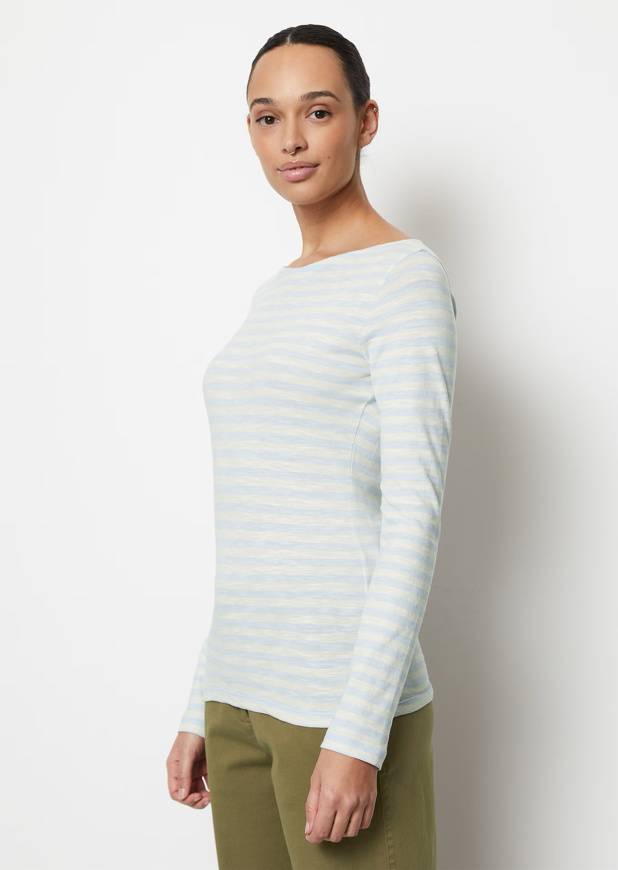 Please Jeans MARCO POLO T SHIRT - 402 597 - MULTI/CALM SEA