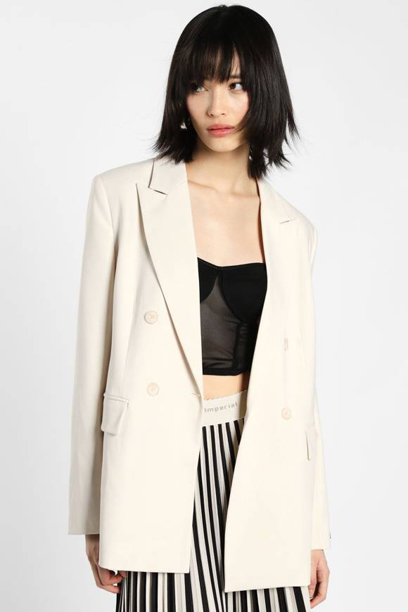 Please Jeans BLAZER IMPERIAL - PANNA