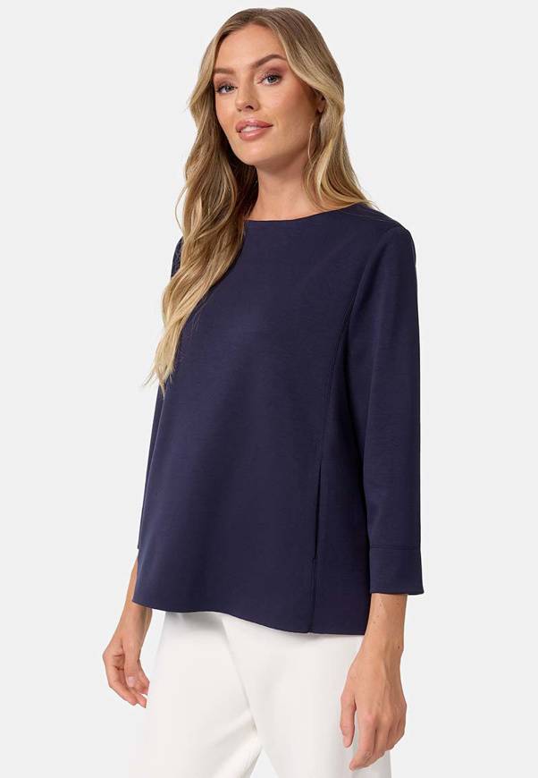 Please Jeans FELPA CATNOIR DI SCUBA - NERO