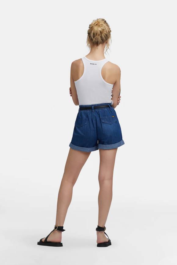 Please Jeans GAS FRANCESCA SHORTS - BLUE