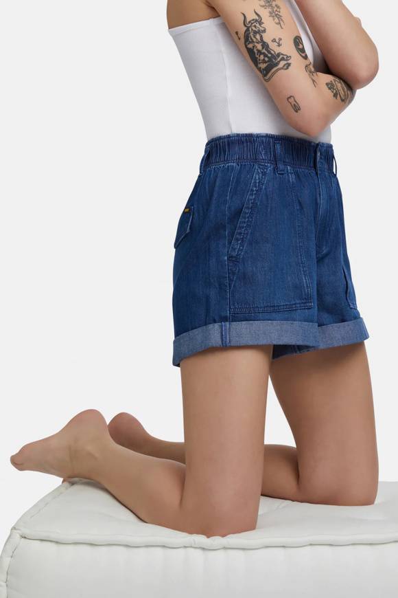 Please Jeans GAS FRANCESCA SHORTS - BLUE