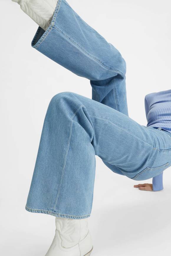 Please Jeans GAS JEANS CAMILIA - BLUE DENIM