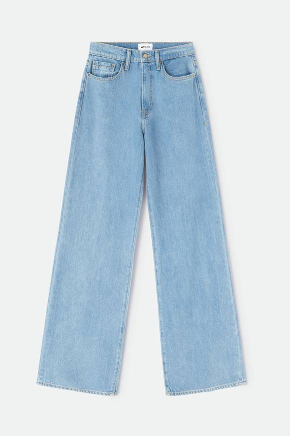 Please Jeans GAS JEANS CAMILIA - BLUE DENIM