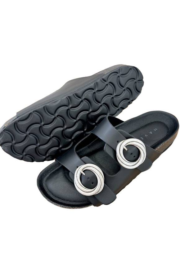 Please Jeans HAVEONE SHOES SKIN - BLACK