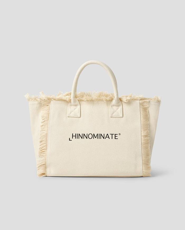 Please Jeans HINNOMINATE BORSA - OFF WHITE