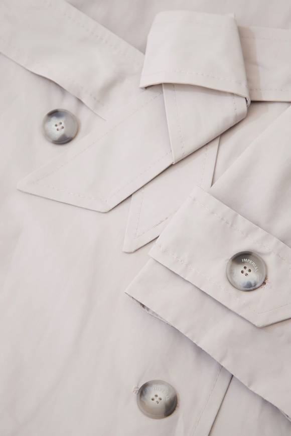 Please Jeans IMPERIAL COAT - CHALK