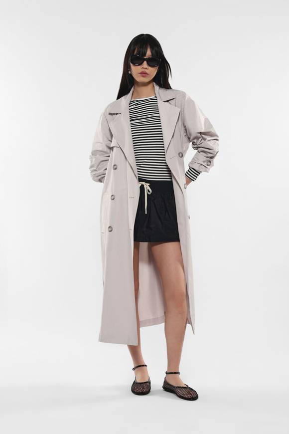 Please Jeans IMPERIAL COAT - CHALK