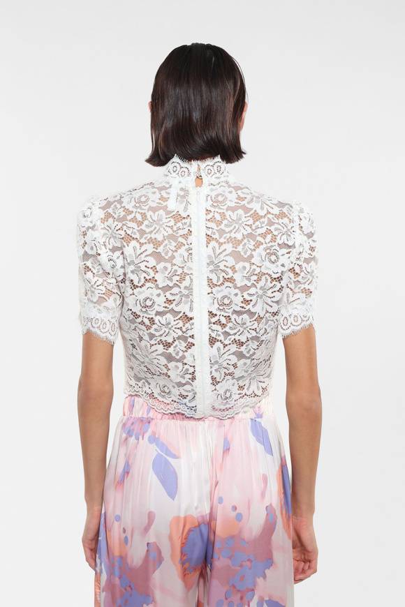 Please Jeans IMPERIAL CROPPED SHIRT - CMA HSC - LATTE