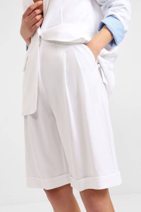 Please Jeans PLEASE BERMUDA SHORTS - D0H 000 - WHITE