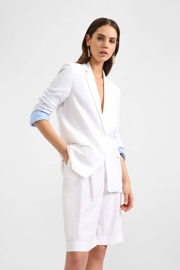 Please Jeans PLEASE BERMUDA SHORTS - D0H 000 - WHITE