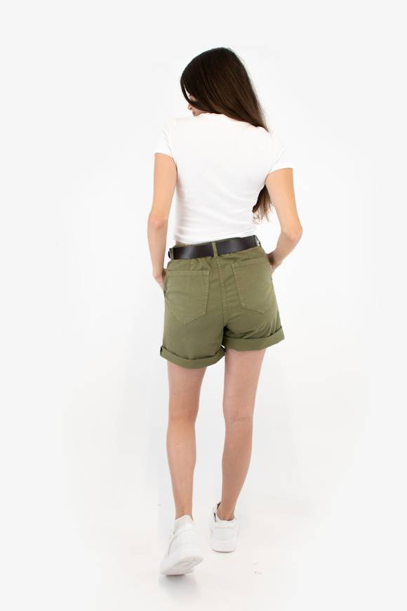 Please Jeans PLEASE BERMUDA SHORTS - D0J N3N - LIZARD