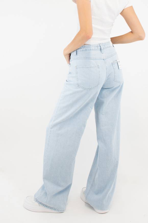 Please Jeans PLEASE FLARE JEANS - P27 NQZ - BLU DENIM