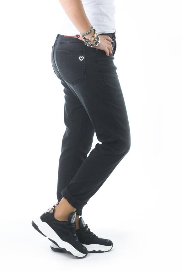 Please Jeans Please - Jeans P33 M7Q - Nero Denim